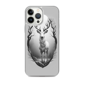 The Grayscale Deer iPhone Case