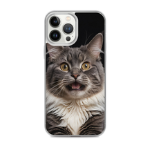 Shocked Cat Face iPhone Case