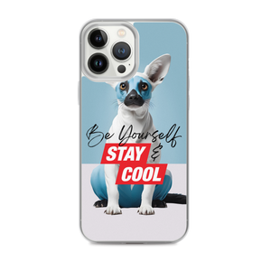 Be Yourself & Stay Cool iPhone Case