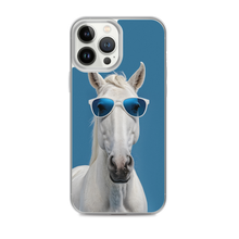 Cool Blue Horse iPhone Case