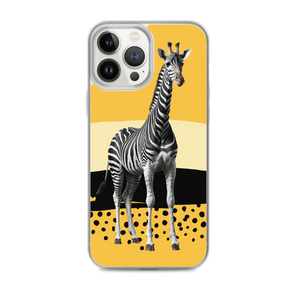 Giraffe Zebra Skin iPhone Case