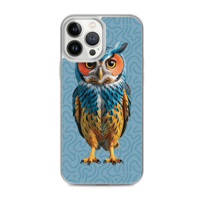 Blue Owl iPhone Case