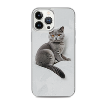 Relaxing British Shorthair Cat iPhone Case