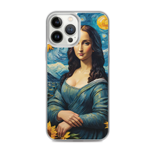 Monalisa Painting in Van Gogh Style iPhone Case