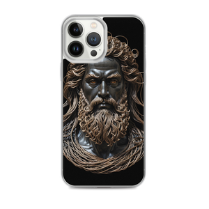 Zeus Copper Wire Sculpture iPhone Case