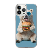 Polar Bear and Burger iPhone Case