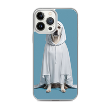 Dog in Ghost Costume iPhone Case