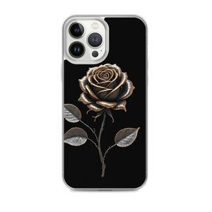 Rose Copper Art iPhone Case