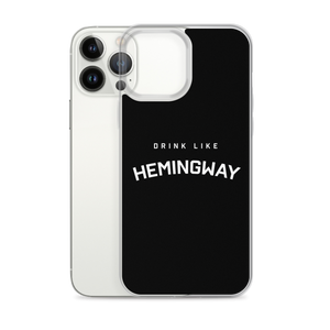 Drink Like Hemingway Clear Case for iPhone®