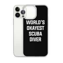 World's Okayest Scuba Diver Clear Case for iPhone®