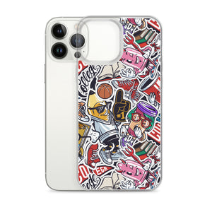 Street Art College Pattern iPhone Case