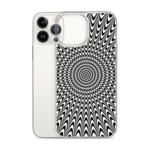 Vertigo Optical Illusion Background iPhone® Phone Case