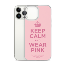 Keep Calm and Wear Pink iPhone® Phone Case