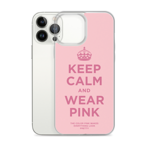 Keep Calm and Wear Pink iPhone® Phone Case