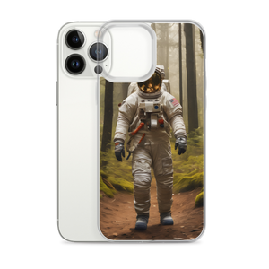 Astronout in the Forest iPhone Case