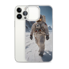 Astronaut Snow iPhone Case