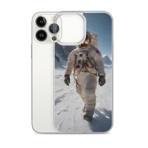 Astronaut Snow iPhone Case