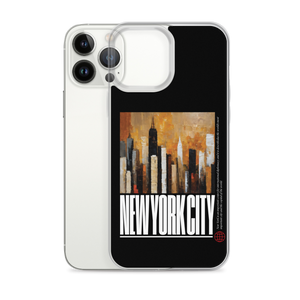 NYC Landscape Painting iPhone Case