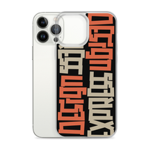 Design Express Typography iPhone Case