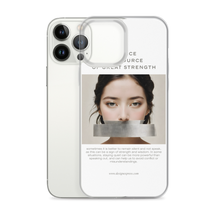 Silence Lao Tzu iPhone Case