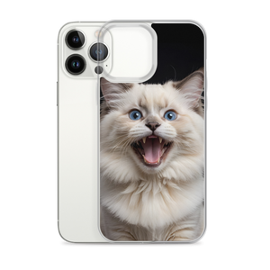 Angry Ragdoll Kitten iPhone Case