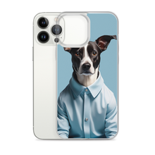 Sad Dog Blue iPhone Case