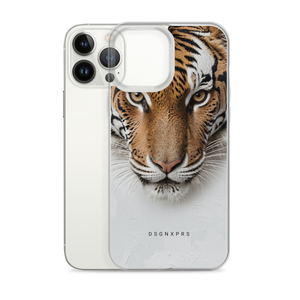 Silent Tiger Head iPhone Case