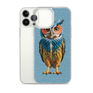 Blue Owl iPhone Case