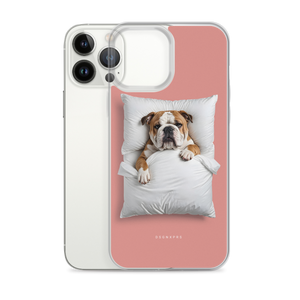 Sleeping Bulldog iPhone Case