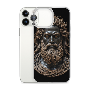 Zeus Copper Wire Sculpture iPhone Case