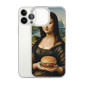 Monalisa Burger iPhone Case