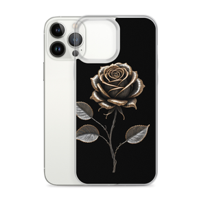 Rose Copper Art iPhone Case