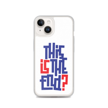 IS/THIS IS THE END? Navy Red iPhone Phone Case