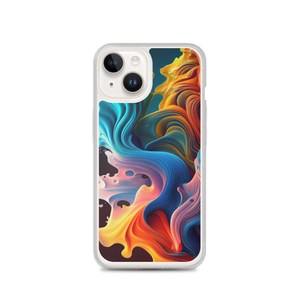 Colorful Swirl Background iPhone® Phone Case