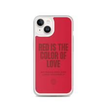 Red is the color of love iPhone® Phone Case