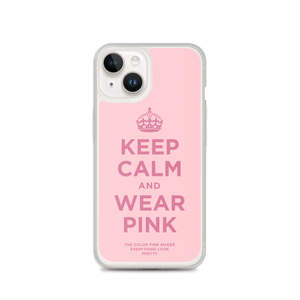 Keep Calm and Wear Pink iPhone® Phone Case