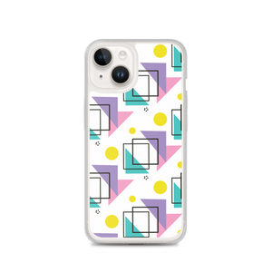 Memphis Colorful Pattern 02 iPhone® Phone Case