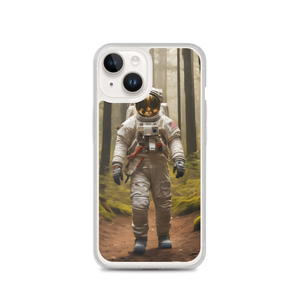 Astronout in the Forest iPhone Case