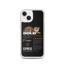 Gold Bengal Cat iPhone Case