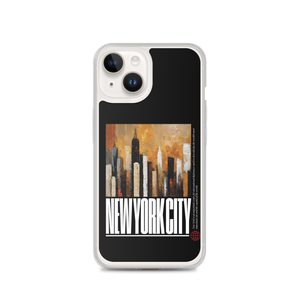 NYC Landscape Painting iPhone Case