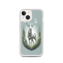 Green White Deer iPhone Case