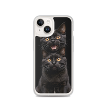 Two Black Cats Follows iPhone Case