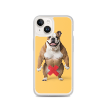 Bulldog X-Tape Yellow iPhone Case