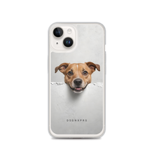 Smile Dog Peep iPhone Case