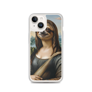 Monalisloth iPhone Case