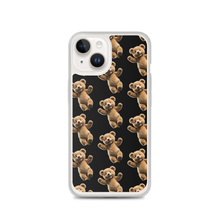 Happy Teddy Bear Pattern iPhone Case