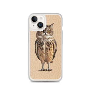 Cat Owl iPhone Case