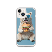 Polar Bear and Burger iPhone Case