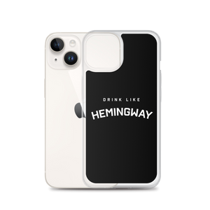 Drink Like Hemingway Clear Case for iPhone®