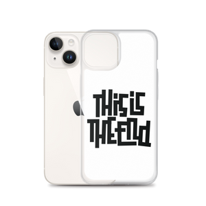 THIS IS THE END? White iPhone Phone Case